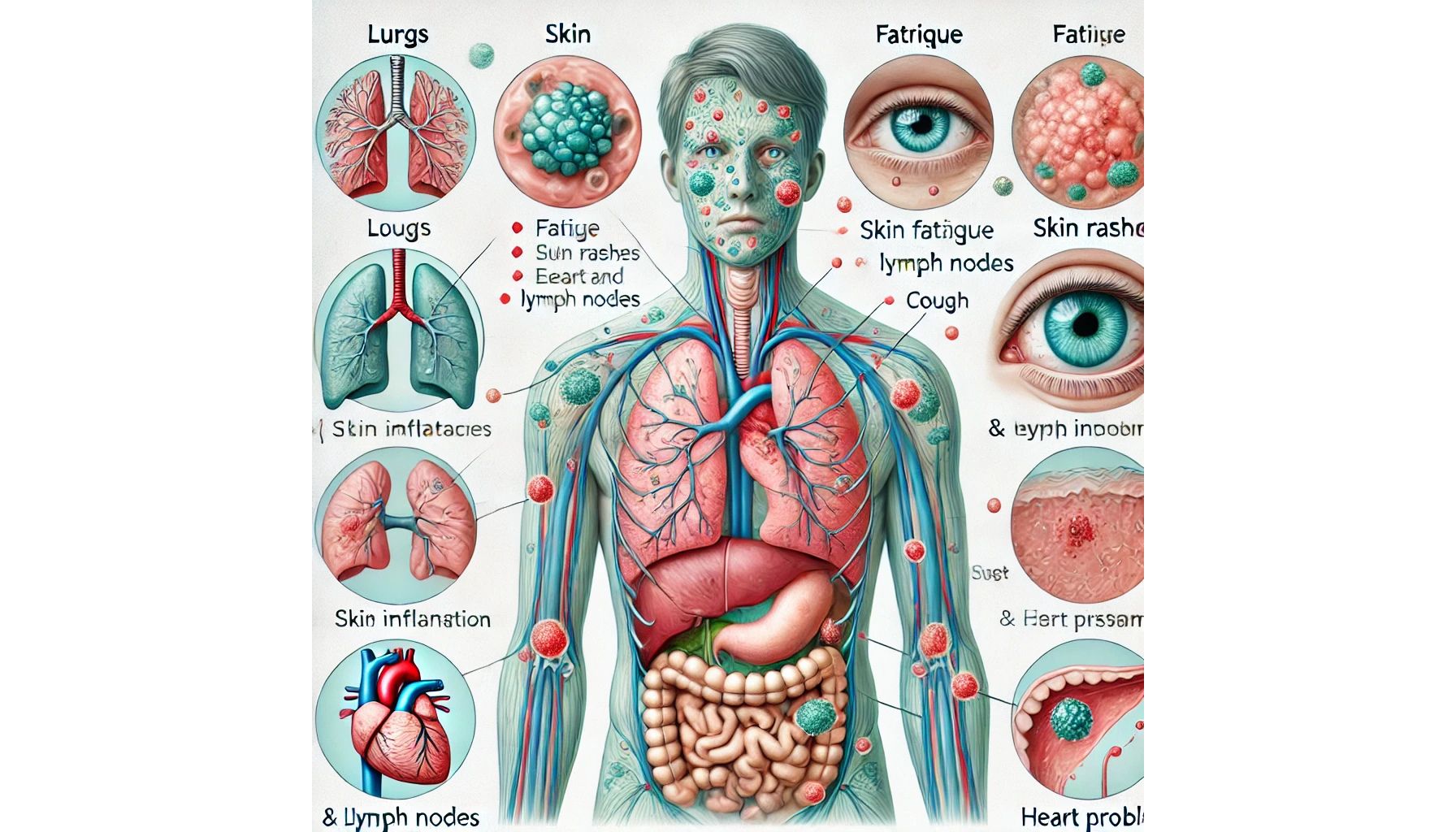 علائم سارکوئیدوز