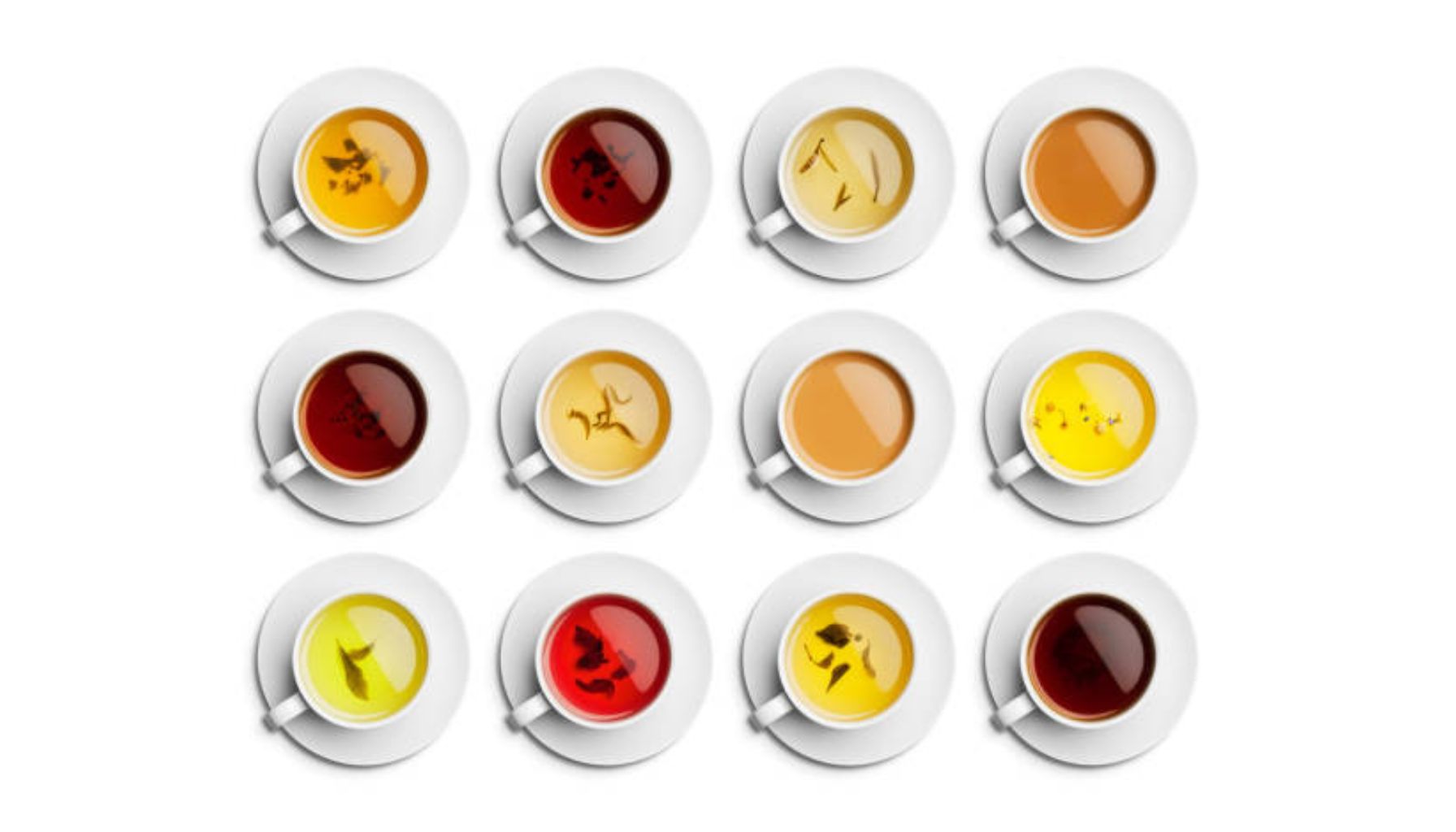 مقایسه چای سفید با سایر نوشیدنی ها