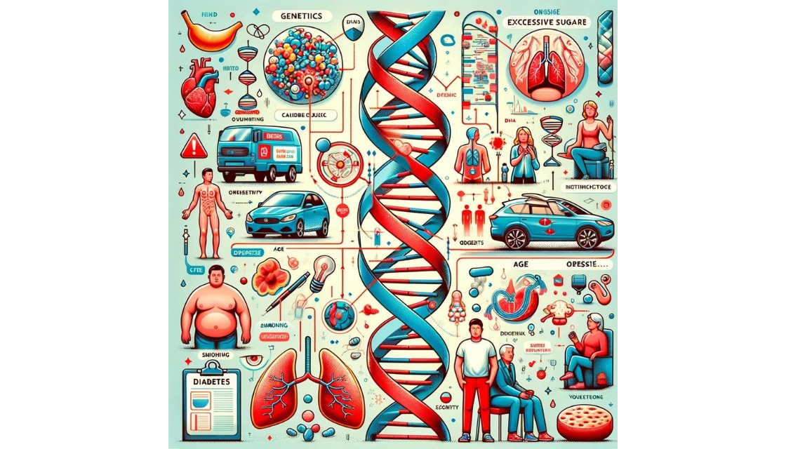 عوامل خطر و دلایل دیابت
