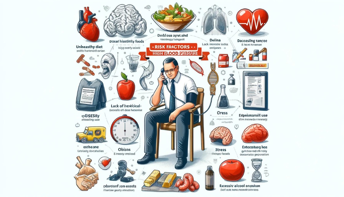 عوامل فشار خون بالا